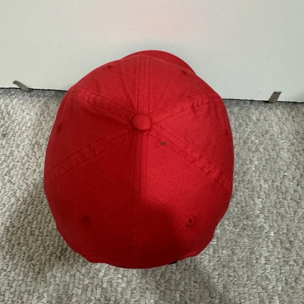 2025 Ryder Cup Red Hat Official License Bethpage Black Ahead Red Performance Cap